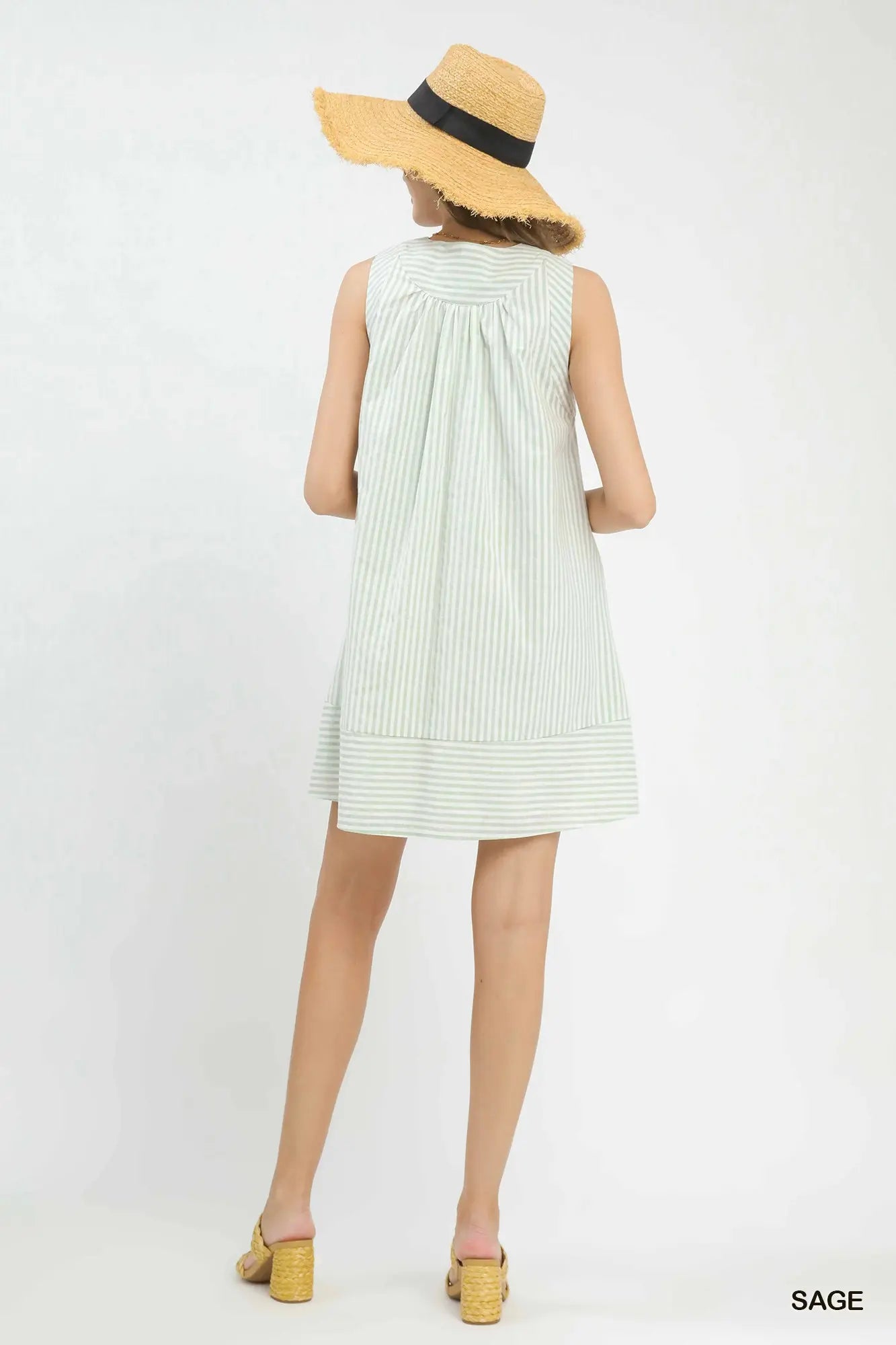 Stripe Mini Dress