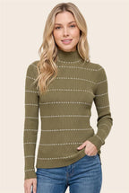 Striped Dotted Top