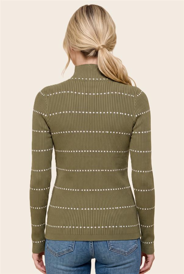 Striped Dotted Top