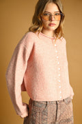 Ribbed Sweater Cardigan