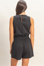 Drawstring Romper