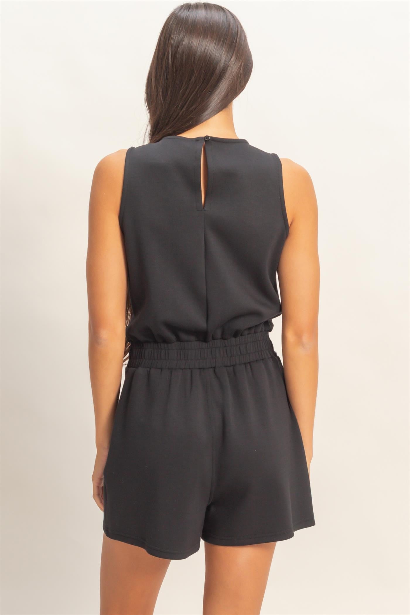 Drawstring Romper