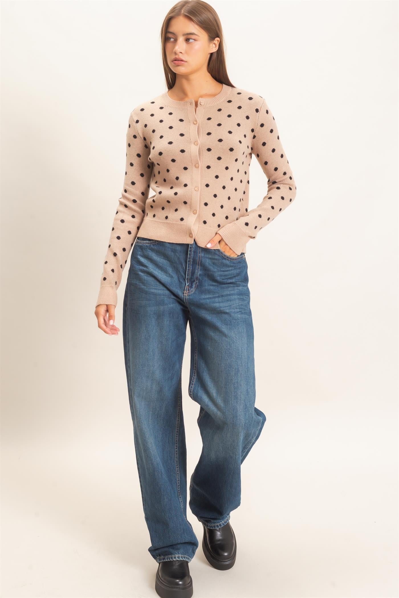 Dotty Days Cardigan