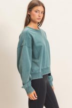 Acid Wash Sweatshirt