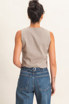 Houndstooth Vest
