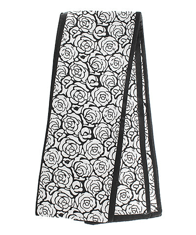 Silky Skinny Wrap Scarf