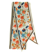 Silky Skinny Wrap Scarf