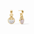 Julie Vos Essex Hoop & Charm Earrings