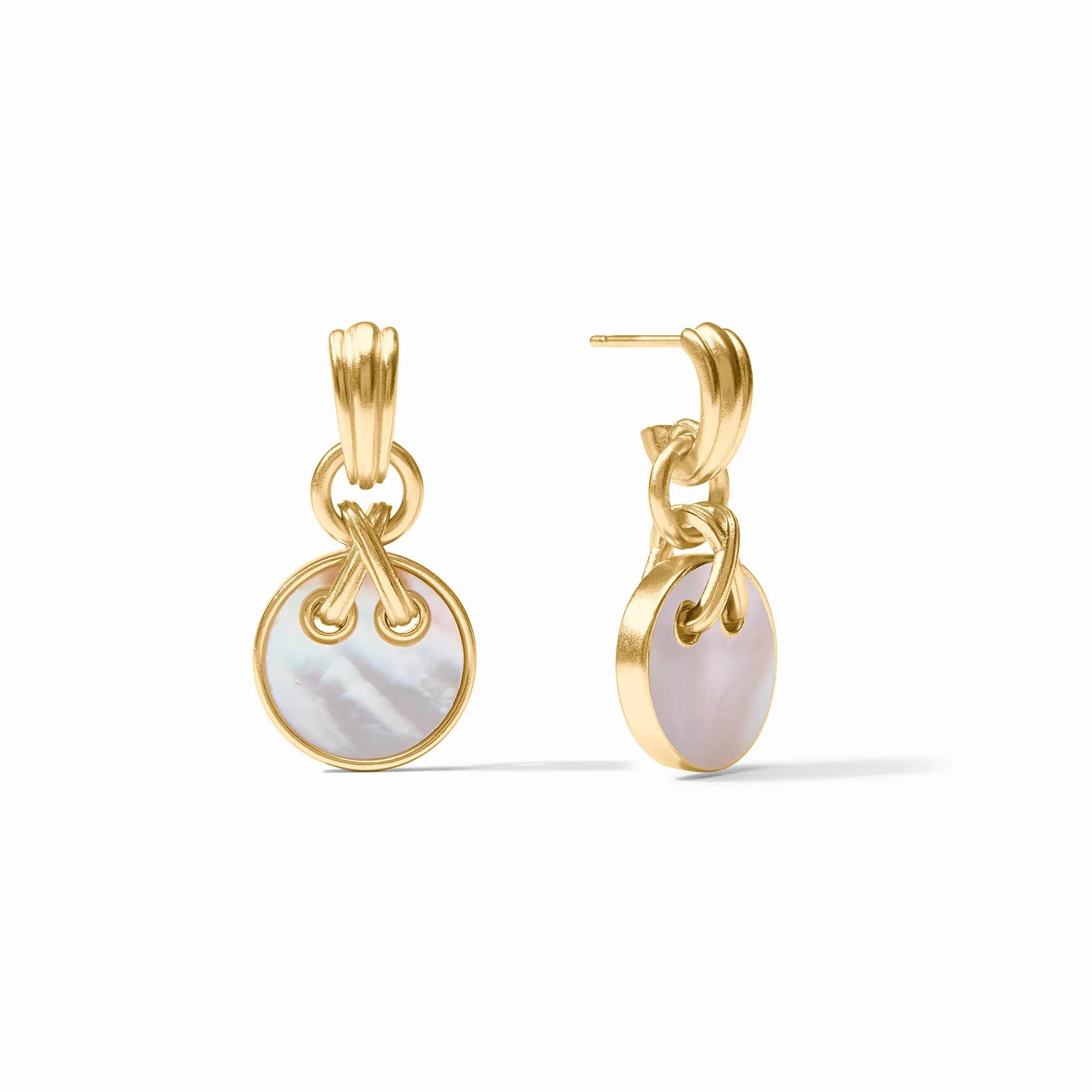 Julie Vos Essex Hoop & Charm Earrings