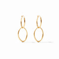 Julie Vos Fleur-de-Lis 2in 1 Earring