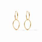 Julie Vos Fleur-de-Lis 2in 1 Earring