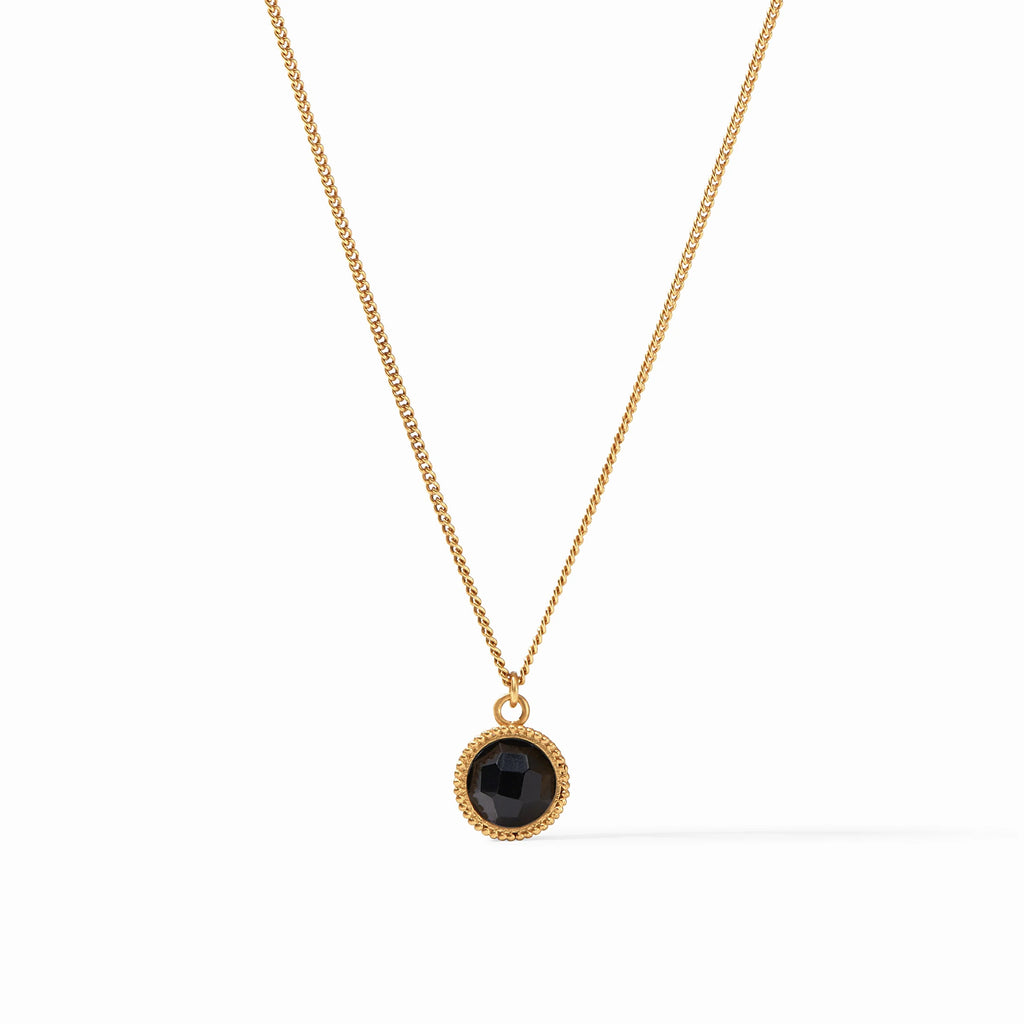 Julie Vos Fleure-de-Lis Solitaire Necklace