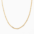 Dainty CZ Choker - 18K Gold