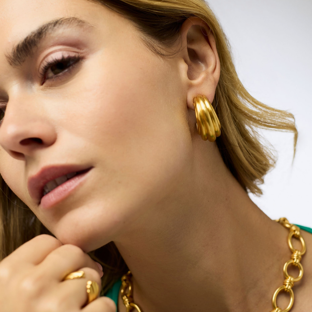 Julie Vos Portofino Statement Hoop