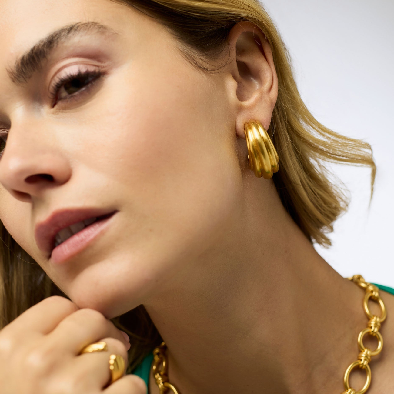 Julie Vos Portofino Statement Hoop