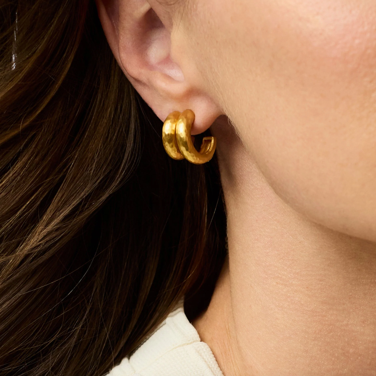 Julie Vos Havana Double Hoop