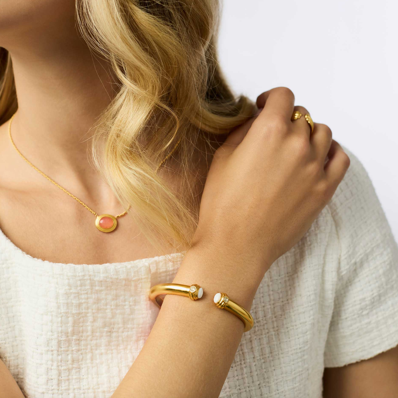 Julie Vos Portofino Demi Cuff