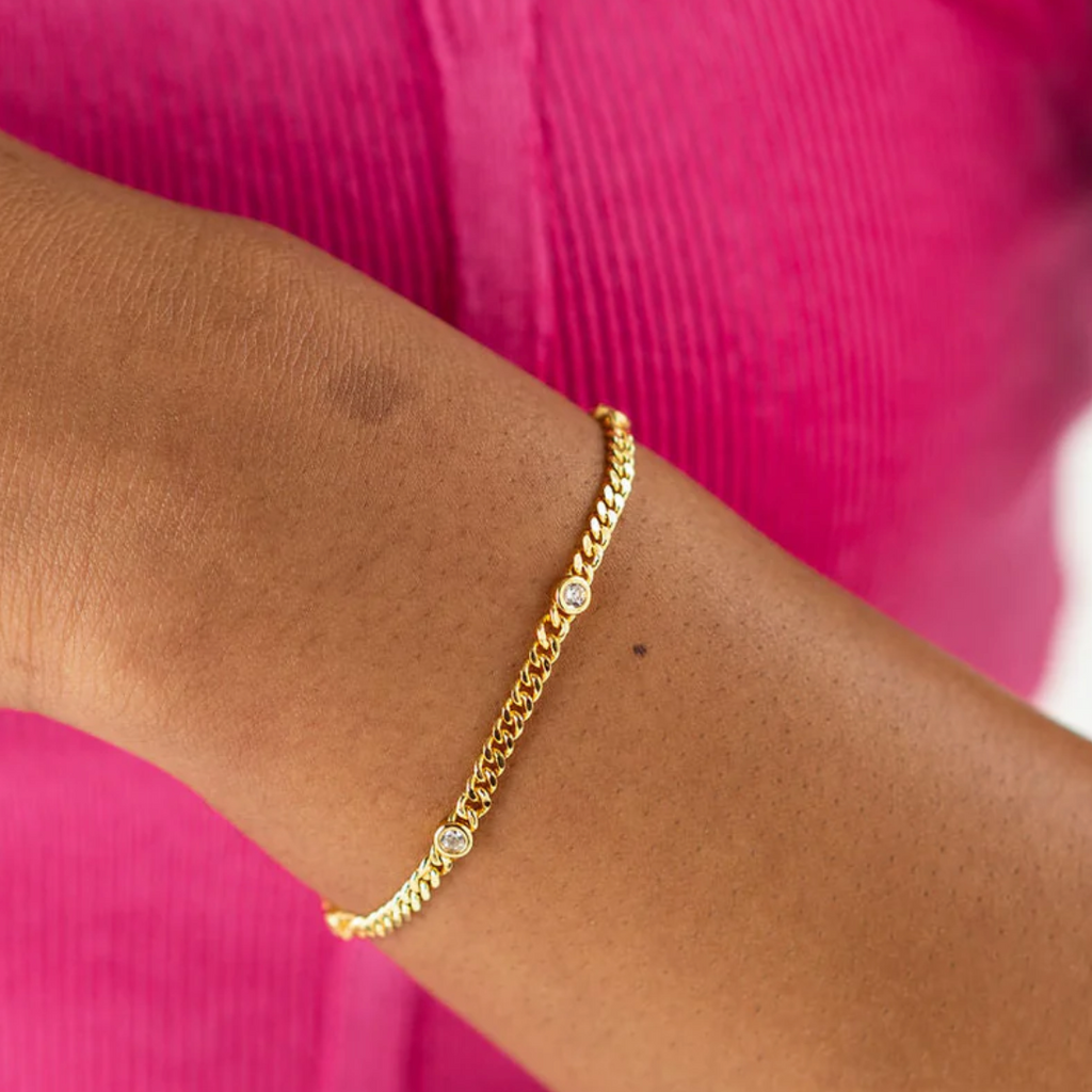 Dainty Bracelet - 18K Gold
