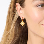 Julie Vos Malta Theodora Hoop & Charm Earring