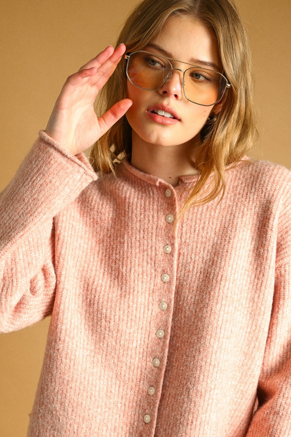 Ribbed Sweater Cardigan