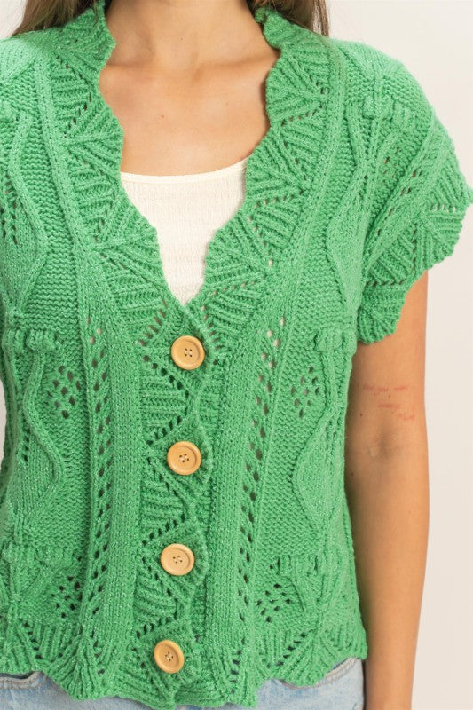 Crochet Sweater Vest