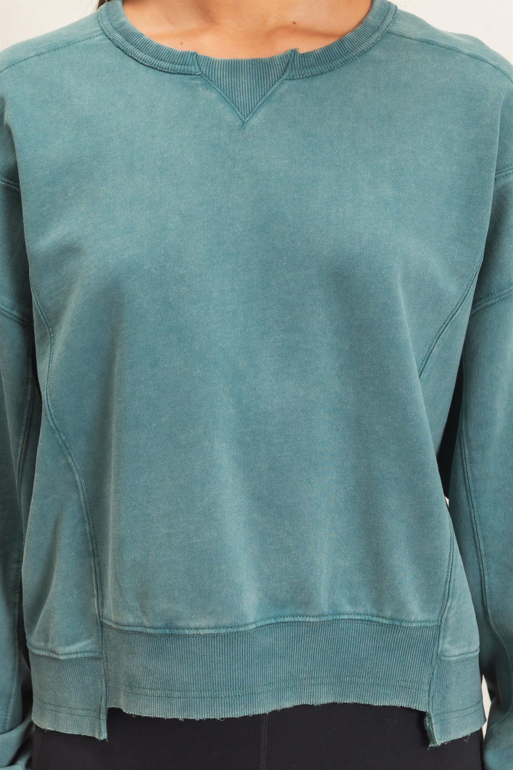 Acid Wash Sweatshirt