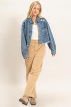 Wide Leg Corduroy Pants