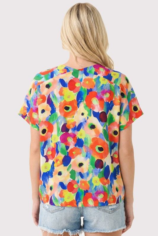 Relax Floral Printed Top