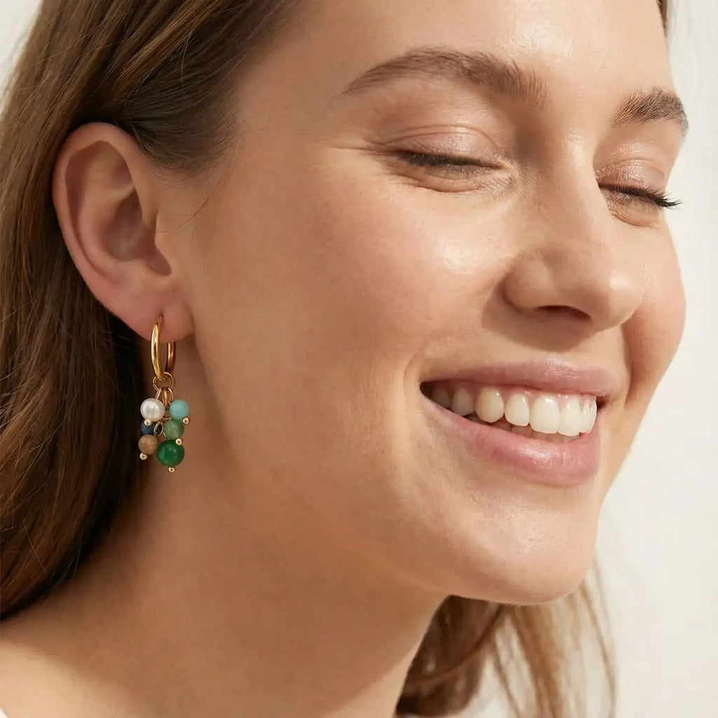 Jade Harmony Earring