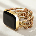 Golden Earth Jasper Stretch Apple Watchband