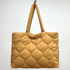 Quilted Nylon Tote