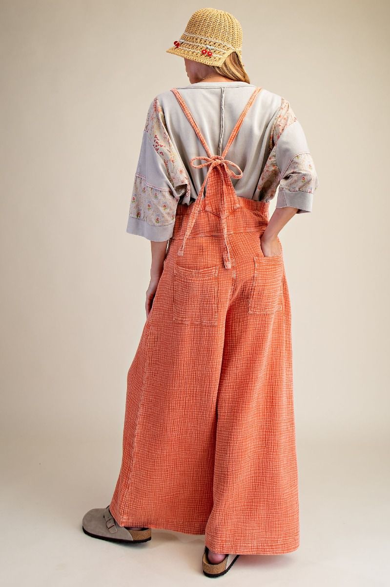 Washed Cotton Jumpsuit