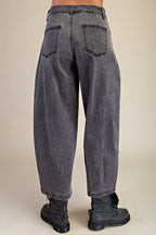 Washed Denim Jeans