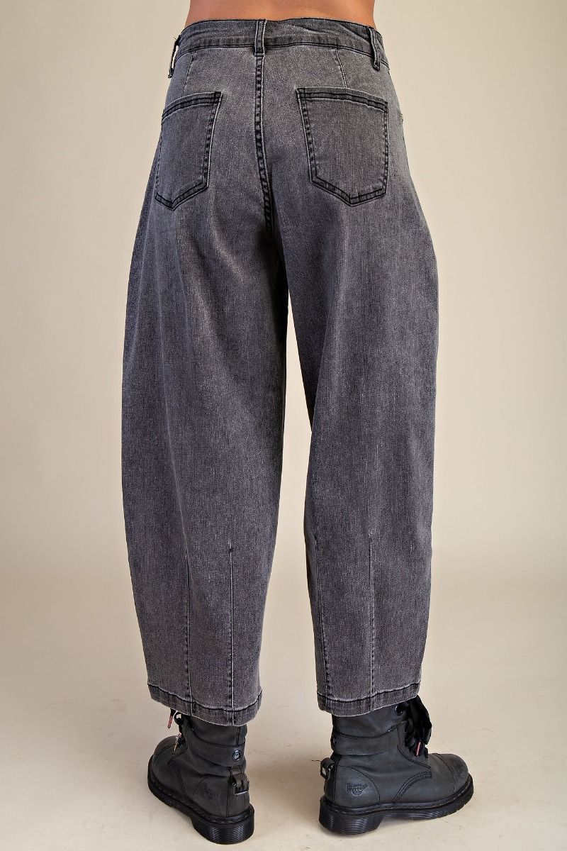 Washed Denim Jeans