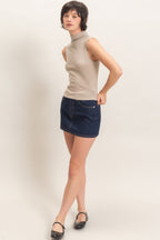 Mock Neck Top