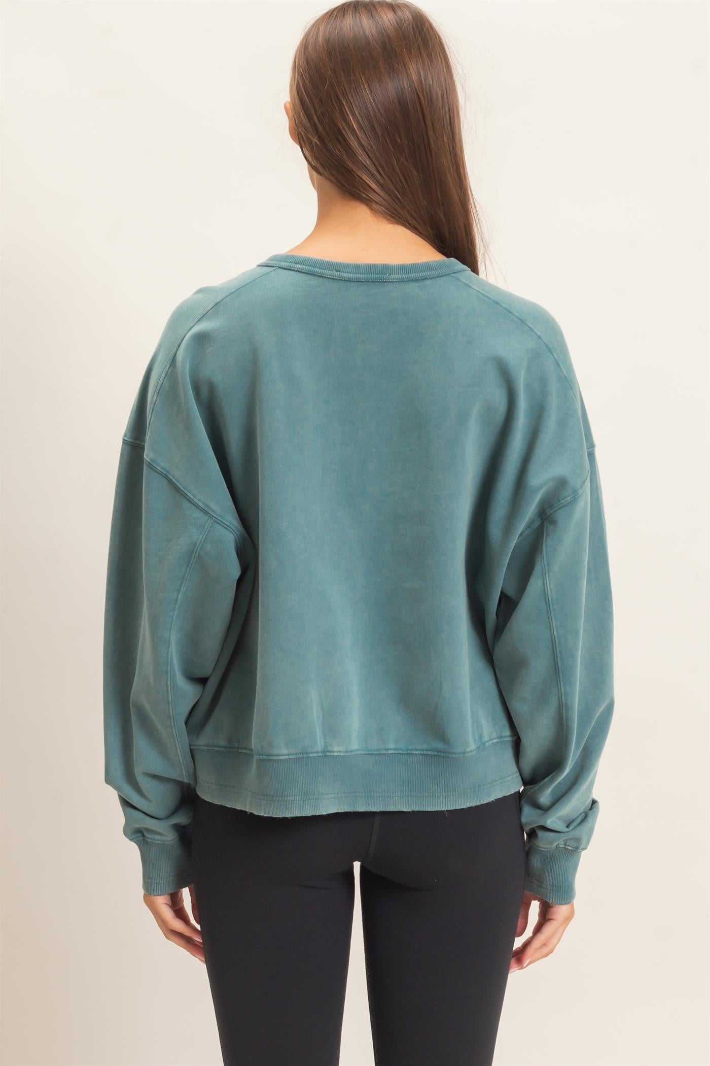 Acid Wash Sweatshirt
