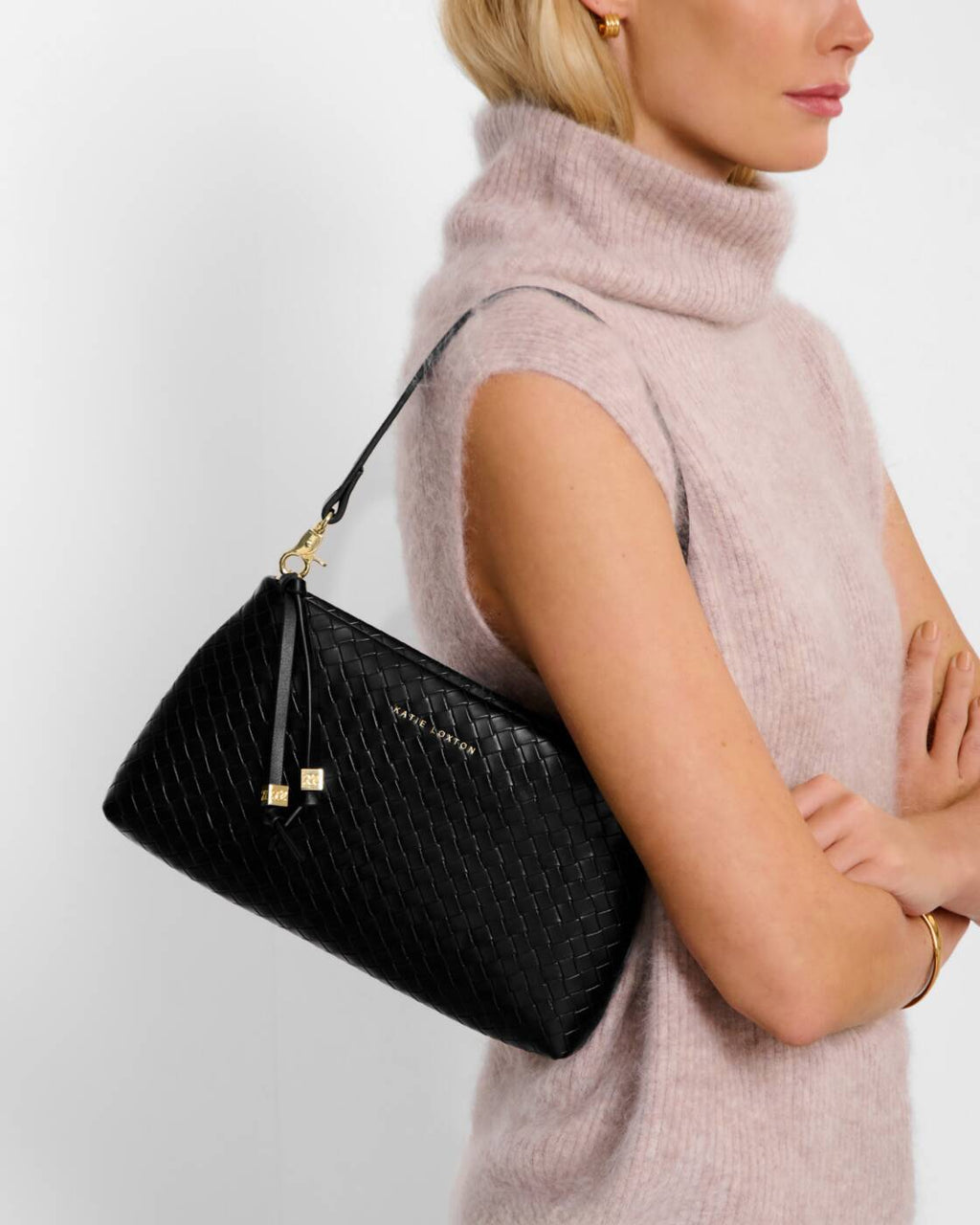Woven Nova Shoulder Bag