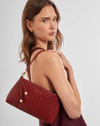 Woven Nova Shoulder Bag