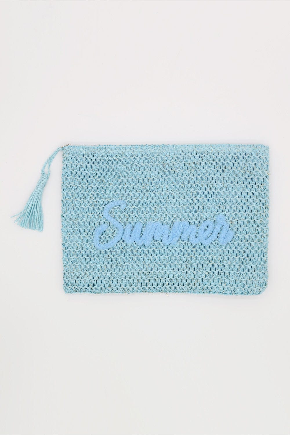 Straw Summer Pouch