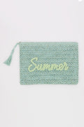 Straw Summer Pouch