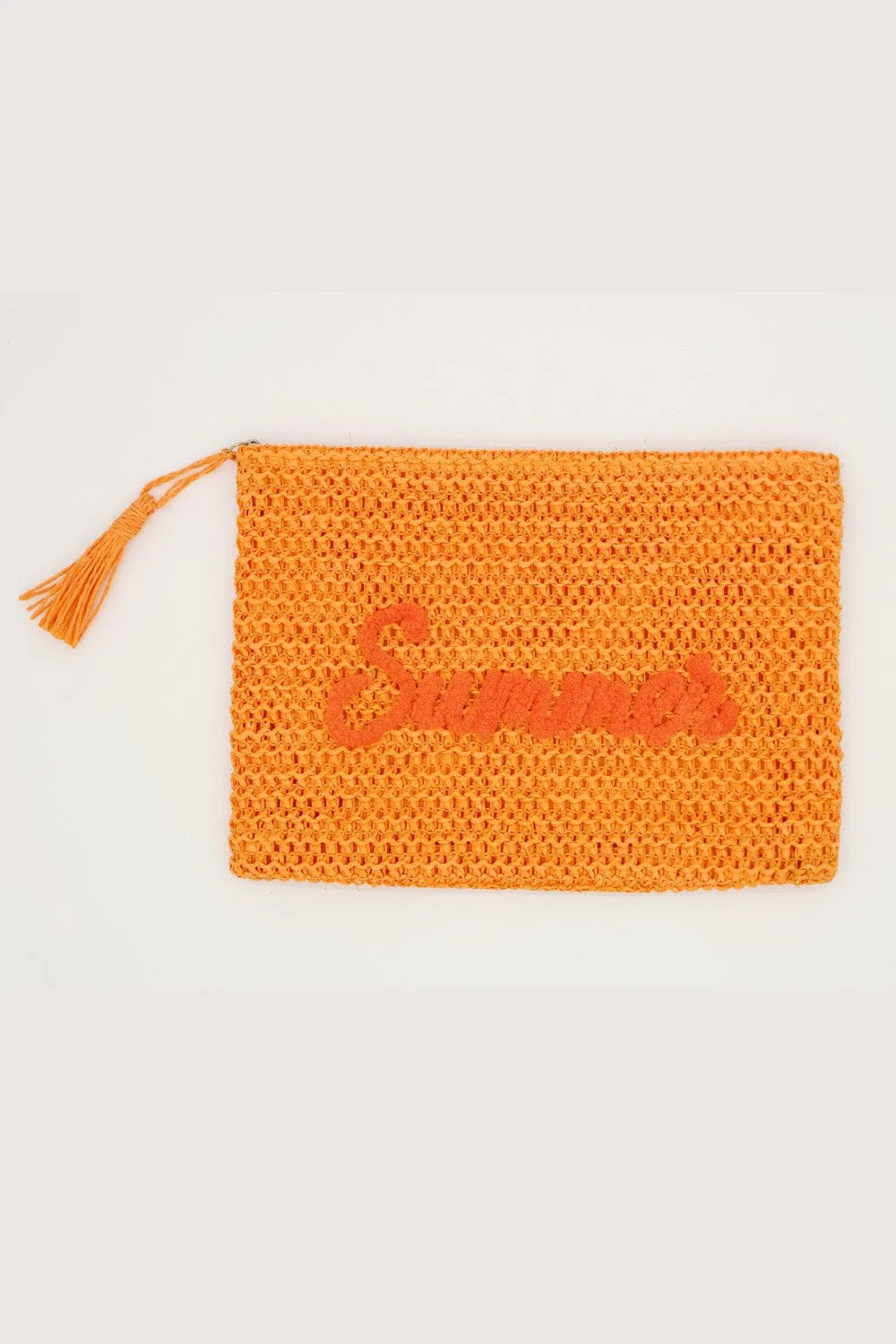 Straw Summer Pouch