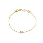 Dainty Initial Bracelet
