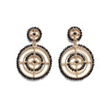 Zola Black Earring