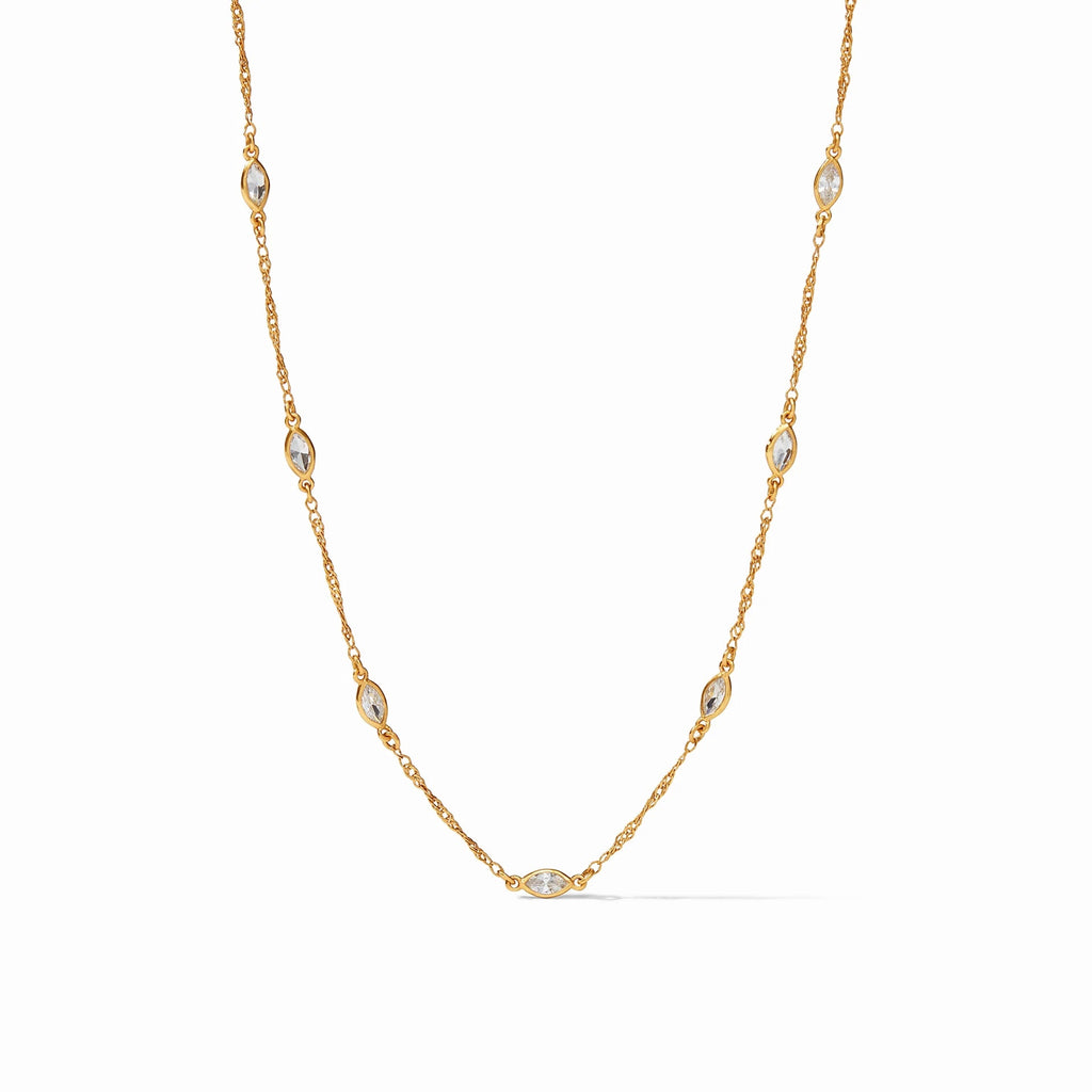 Julie Vos Charlotte Delicate Station Necklace