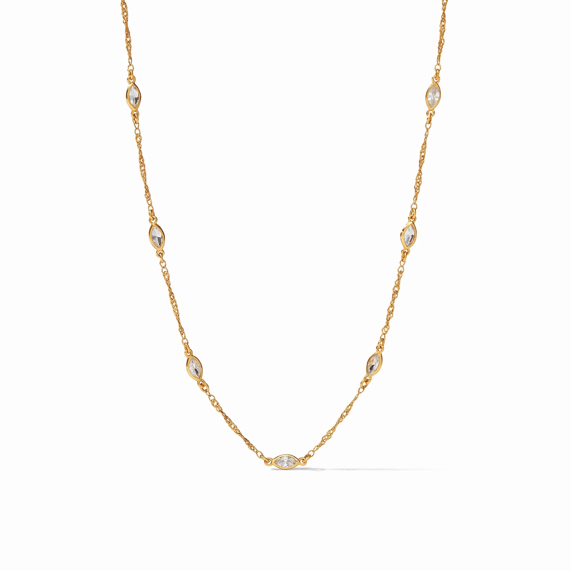 Julie Vos Charlotte Delicate Station Necklace