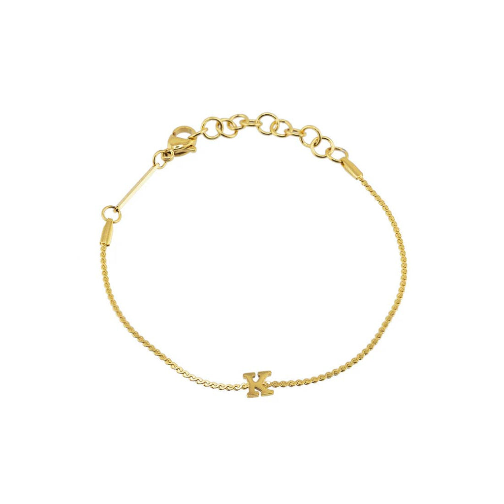 Dainty Initial Bracelet