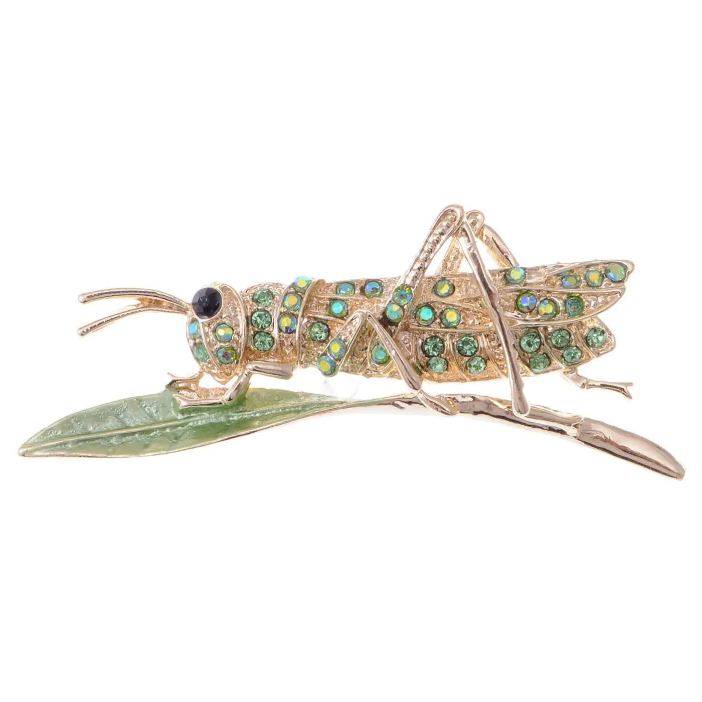 Grasshopper Brooch