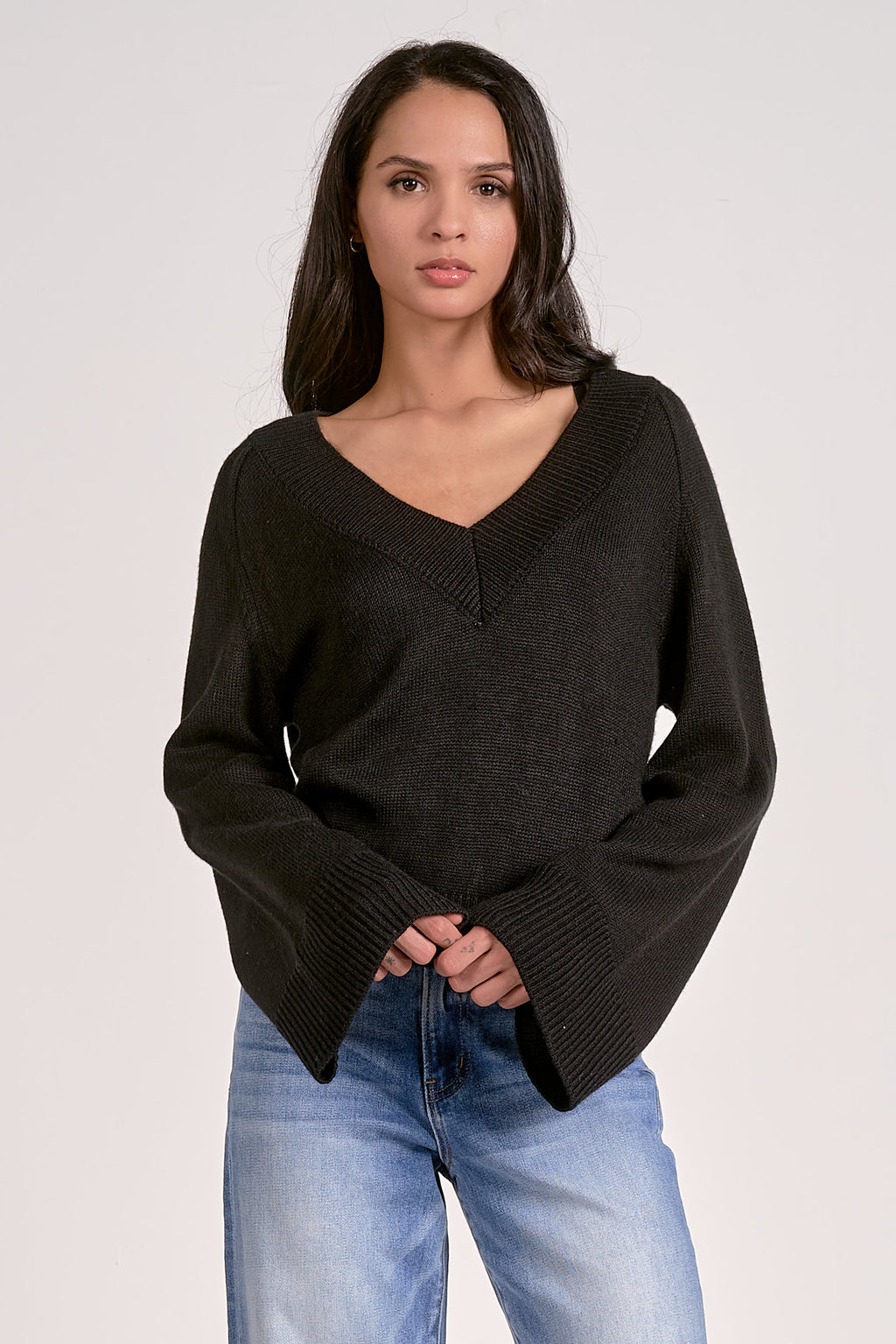 Flair Sleeve Sweater