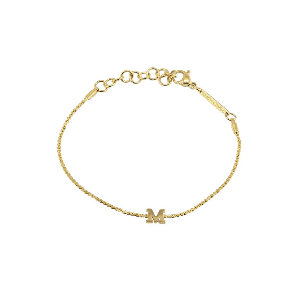 Dainty Initial Bracelet