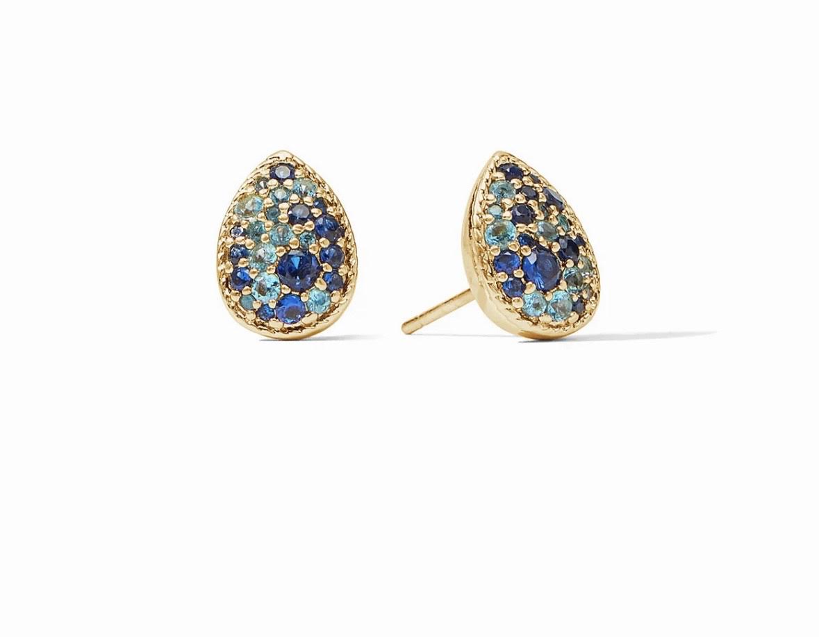 Julie Vos Luna Tear Drop Stud